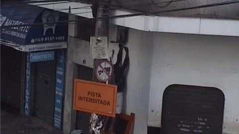 Câmeras pegam e dois homens são presos por furtos no Centro de Santos - Imagem: divulgação / Prefeitura de Santos