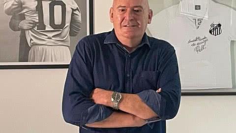 Andres Rueda é presidente do Santos desde dezembro de 2020 - Imagem: reprodução redes sociais