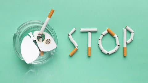 O programa santista de combate ao tabagismo possui 45% de taxa de sucesso - Imagem: FreePik