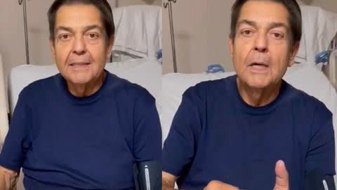 Em vídeo, Faustão cita estar nas mãos de grande cirurgião e pediu orações aos fãs - Imagem: Instagram