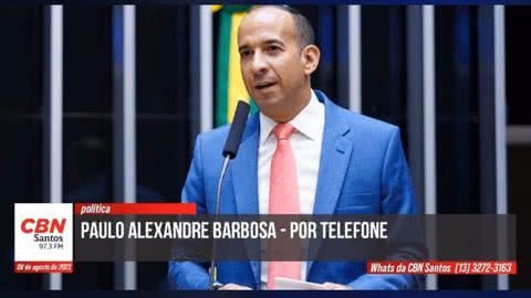 Em entrevista a CBN Santos, Paulo Alexandre explicou o projeto em detalhes - Imagem: CBN Santos