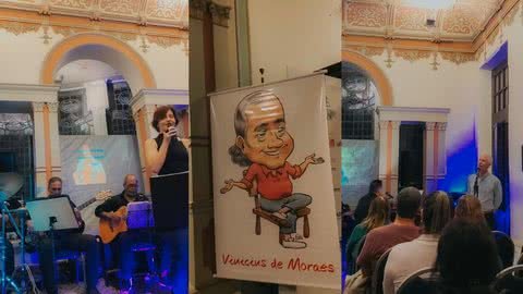 Registros de uma apresentação na Pinacoteca Benedicto Calixto, em Santos - Imagem: Instagram