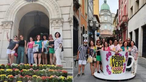 Grupo de influenciadores visita Santos durante a Primavera Criativa; saiba mais - Imagem: reprodução Prefeitura de Santos