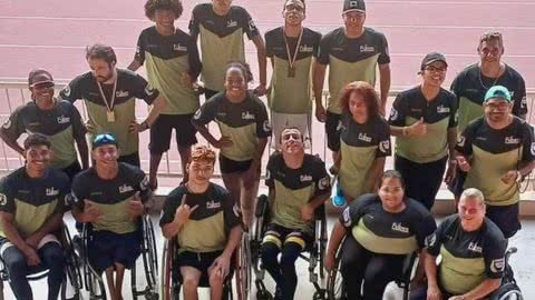 Santos conquista mais de 50 medalhas de ouro na 1ª etapa dos Jogos Paralímpicos de SP - Imagem: reprodução Prefeitura de Santos