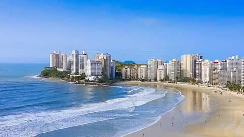 Turistas somem depois de entrarem em praias de Guarujá - Imagem: reprodução Twitter