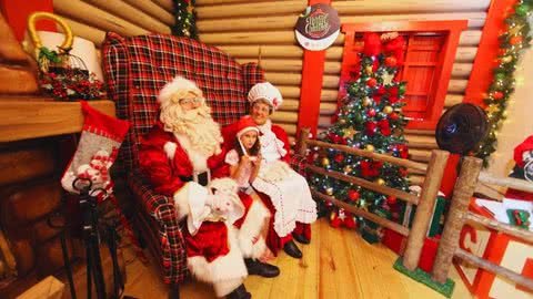 O Natal Criativo contém muitas atrações para o final de ano - Imagem: Prefeitura de Santos