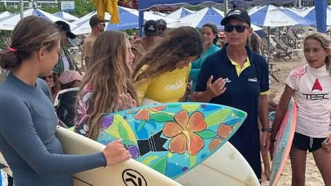 Praia do Tombo virará palco do Programa Talento Esportivo no próximo fim de semana - Imagem: reprodução Prefeitura de Guarujá