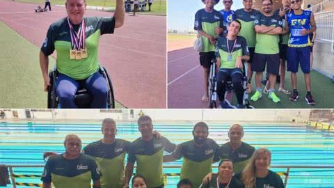 Santos conquista mais de 40 medalhas nos Jogos Paralímpicos - Imagem: reprodução Prefeitura de Santos