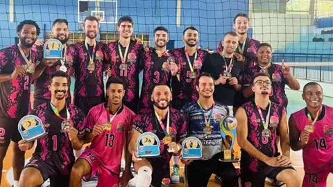 Vôlei de Mongaguá se torna campeão na série ouro do TVG - Imagem: reprodução Prefeitura de Mongaguá