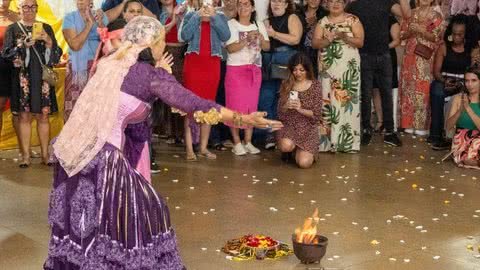 Festa Cigana faz sucesso é atrai mais de 650 pessoas em Guarujá - Imagem: Reprodução/Prefeitura de Guarujá