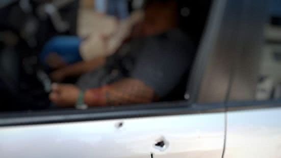 Seguranças baleados na quina-feira (25), em São Vicente - Imagem: Reprodução/Redes Sociais