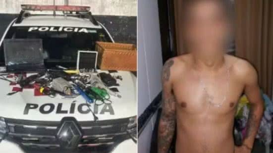 Criminoso é preso após quadrilha fazer refém uma adgovada - Imagem: Reprodução/ g1