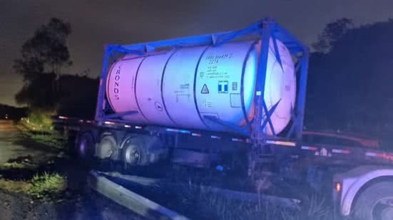 Caminhoneiro que causou morte no trânsito já tinha sido preso antes - Imagem: Divulgação/ Polícia Rodoviária