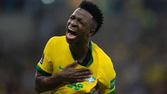 Torcedor condenado por racismo contra Vinícius Jr. recebe pena suspensa e é banido dos estádios - Imagem: Reprodução/ Lucas Figueiredo/CBF