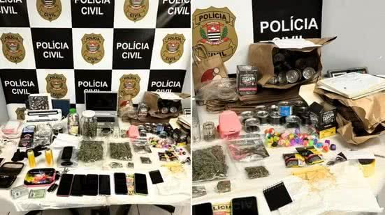 Casal é condenado a prisão por gerenciar “Disk Drogas” no litoral de SP - Imagem: Divulgação/ Polícia Civil