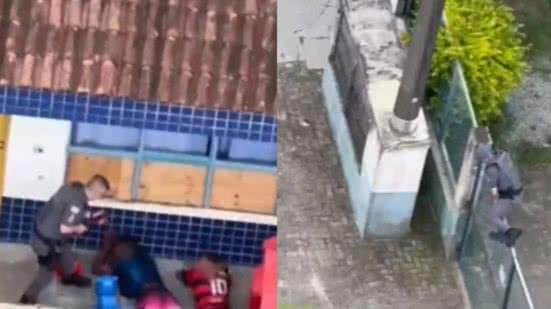 Roubo de veículo em Itanhaém termina com detenção de dois suspeitos após perseguição policial - Imagem: Reprodução/ Redes Sociais