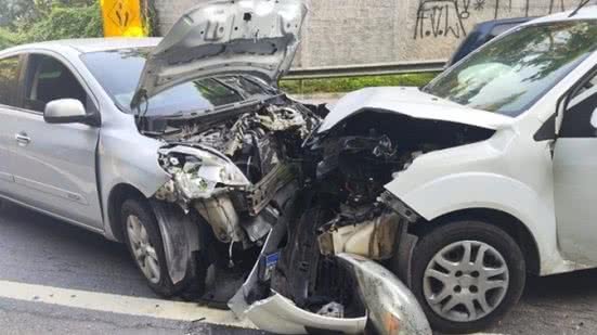 Acidente ocorreu por volta de 6h30 na altura do km 114,9 - Imagem: Divulgação/ Radar Litoral