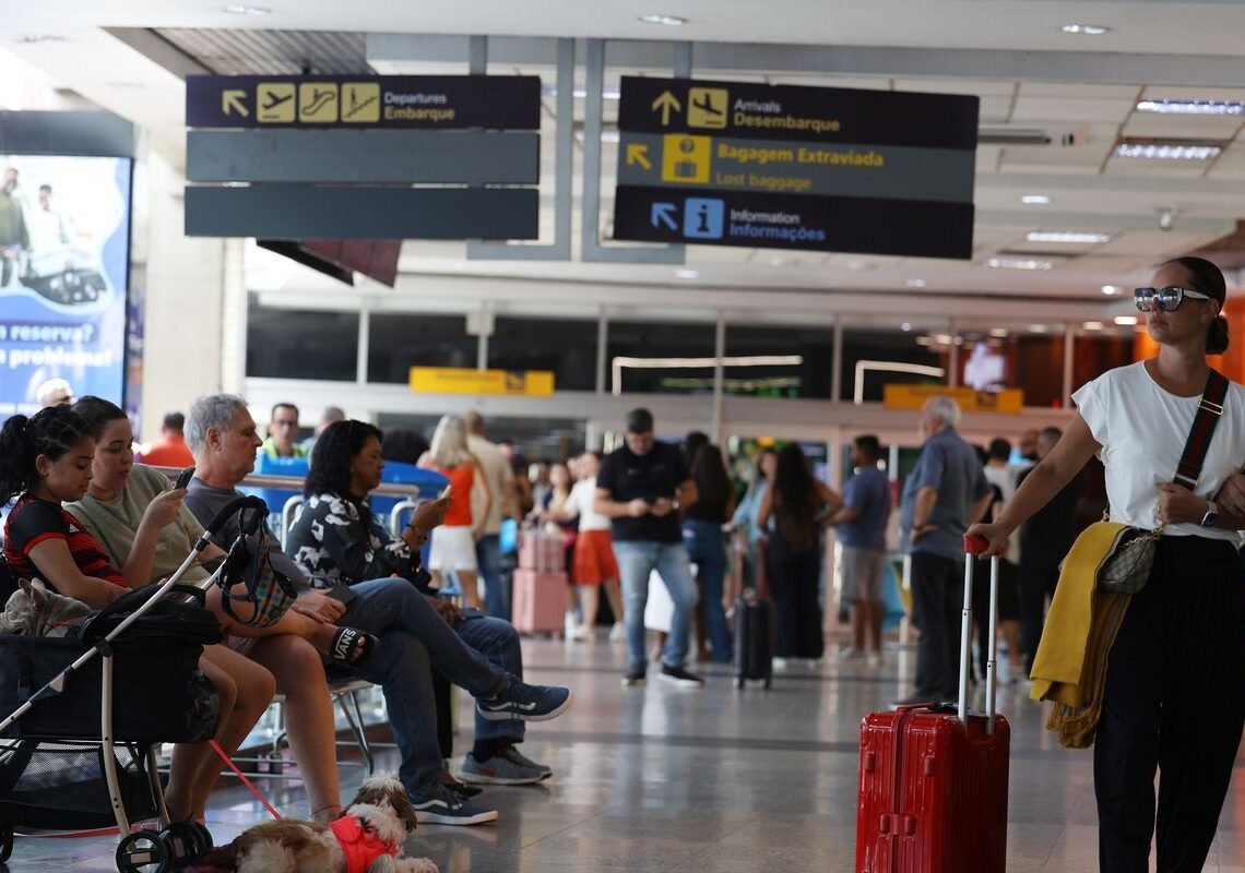 Setor aéreo bate recorde com 11,6 milhões de passageiros em julho