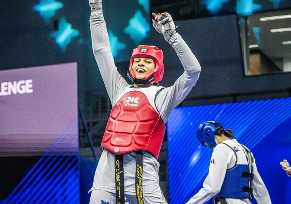 Brasileira supera campeã olímpica e vence Grand Prix de taekwondo