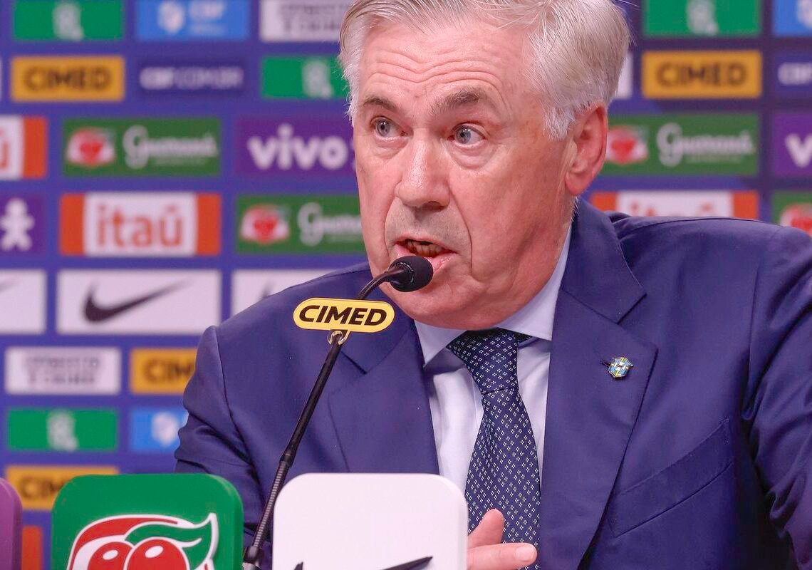 Ancelotti investe em novos jogadores em convocação para Eliminatórias