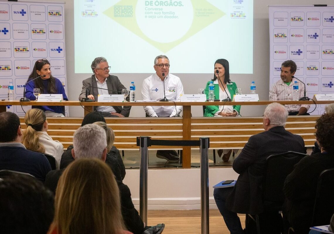 Saúde lança campanha para reduzir recusa à doação de órgãos