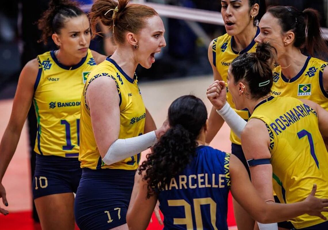 Brasil avança para semifinal do Mundial de vôlei feminino