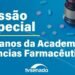 Homenagem à Academia de Ciências Farmacêuticas do Brasil – 20/10/25 — Senado Notícias