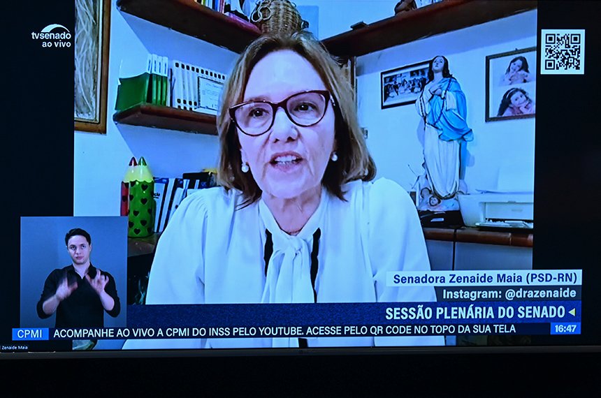Zenaide comemora aprovação de fisioterapia no pós-mastectomia — Senado Notícias