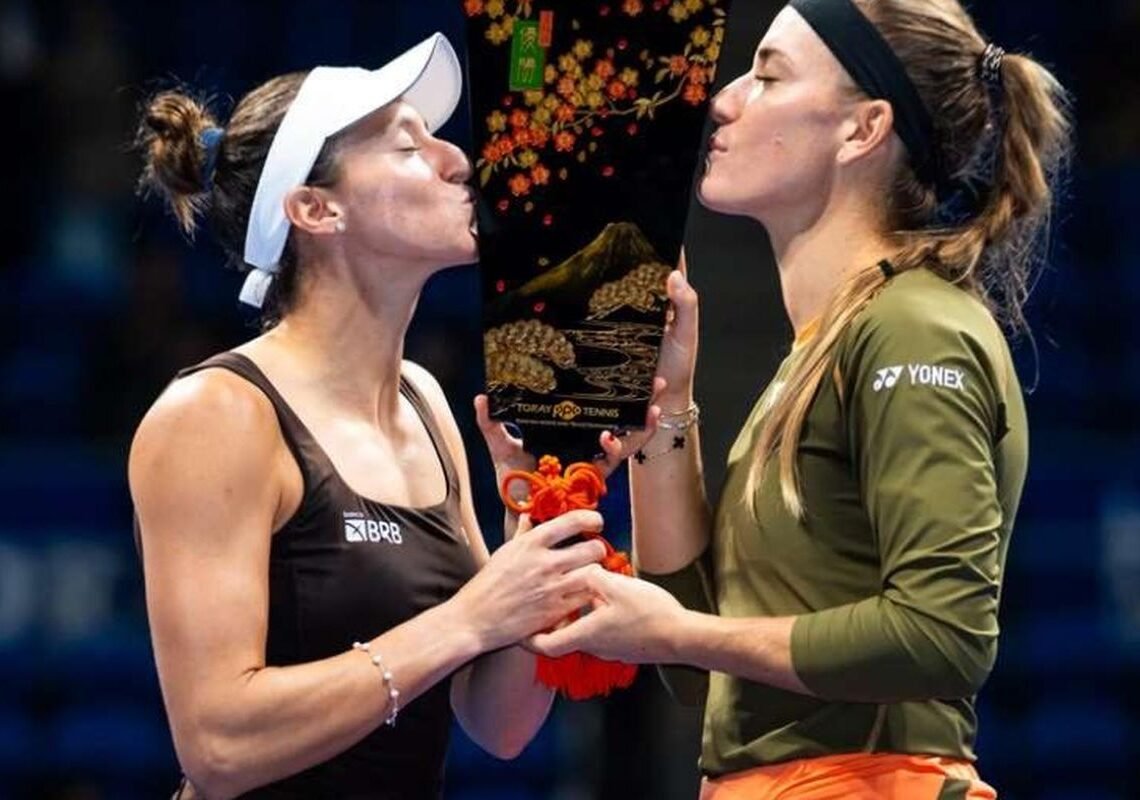 Luisa Stefani vence WTA 500 de Tóquio e leva 4º título na temporada