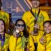 Brasil fecha Mundial de halterofilismo com ouro nas equipes femininas