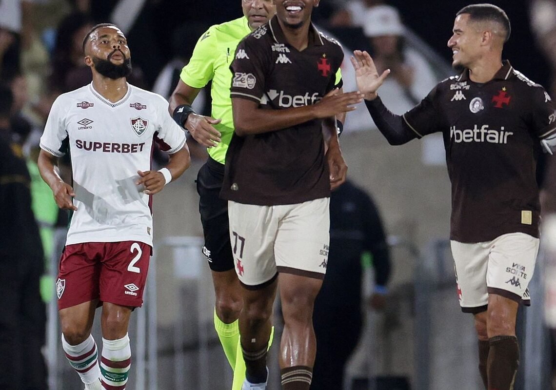 Rayan decide mais uma vez e Vasco derrota o Fluminense no Maracanã