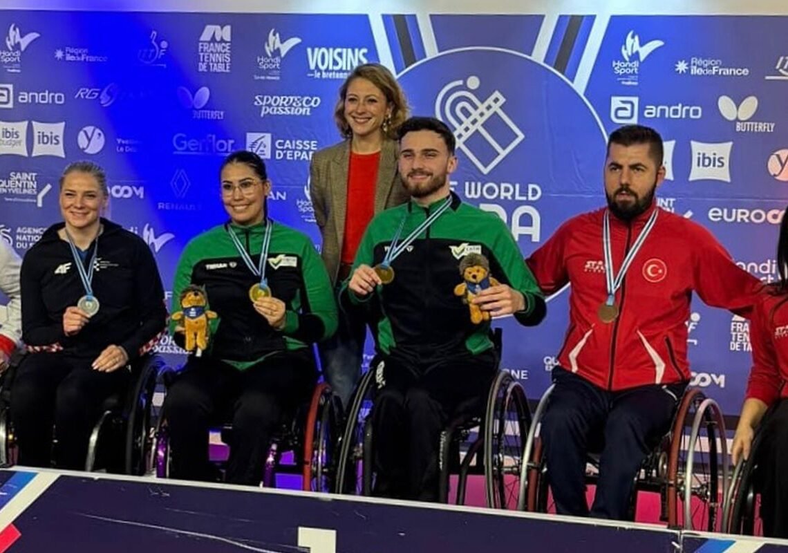 Tênis de mesa paralímpico: Thaís Severo leva ouro e prata na França