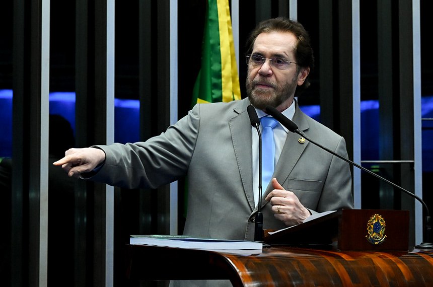 Plinio defende manifestantes em ato na COP 30 e critica ações de ONGs — Senado Notícias