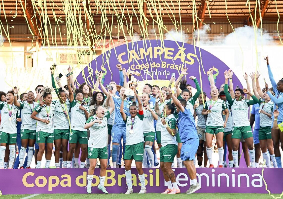 Palmeiras derrota Ferroviária e conquista Copa do Brasil feminina
