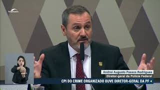 ‘Não podemos equiparar facções a máfias’, diz Andrei Rodrigues, diretor da PF — Senado Notícias