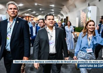 Na COP 30, Davi destaca redução do desmatamento e avanço da energia limpa — Senado Notícias