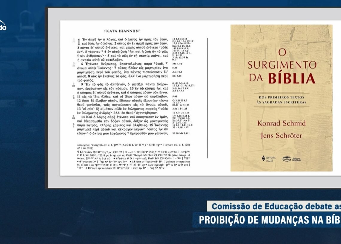 Debatedores contestam projeto que proíbe alterações em edições da Bíblia — Senado Notícias