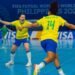 Brasil goleia Irã na estreia da Copa do Mundo de futsal feminino