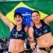 Carol Soberg e Rebecca faturam bronze no Mundial de vôlei de praia