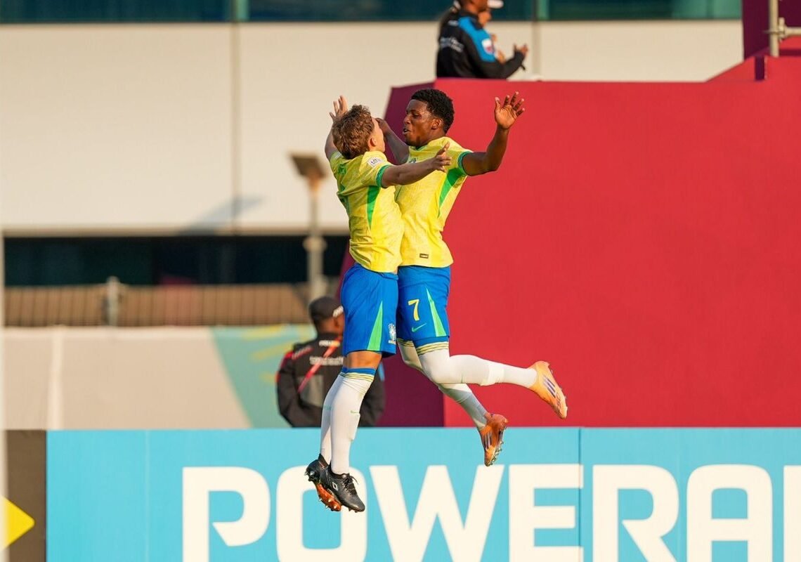 Brasil aplica 7 a 0 em Honduras na estreia do Mundial Sub-17 no Catar