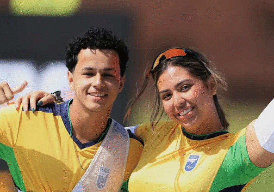 Tiro com arco do Brasil conquista 1ª medalha em um Parapan de Jovens