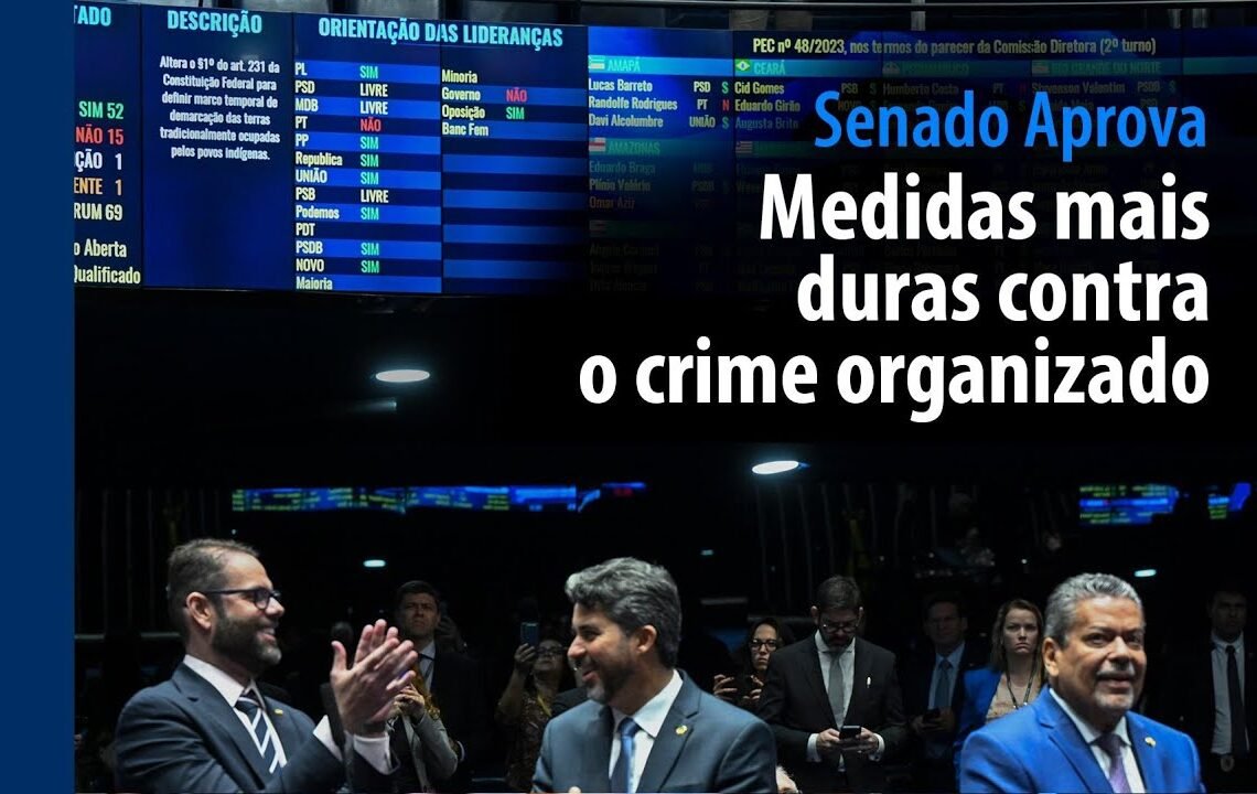 Medidas mais duras contra o crime organizado — Senado Notícias