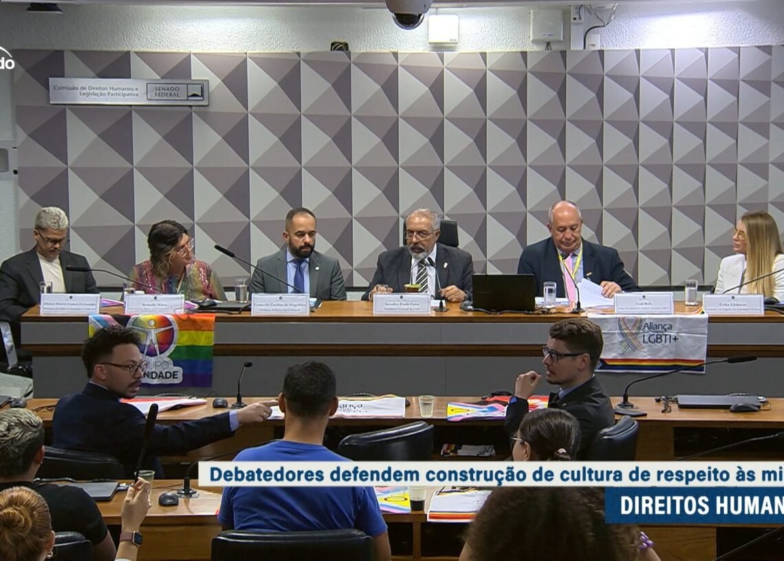 Debatedores pedem respeito a direitos humanos e das pessoas LGBTQIA+ — Senado Notícias