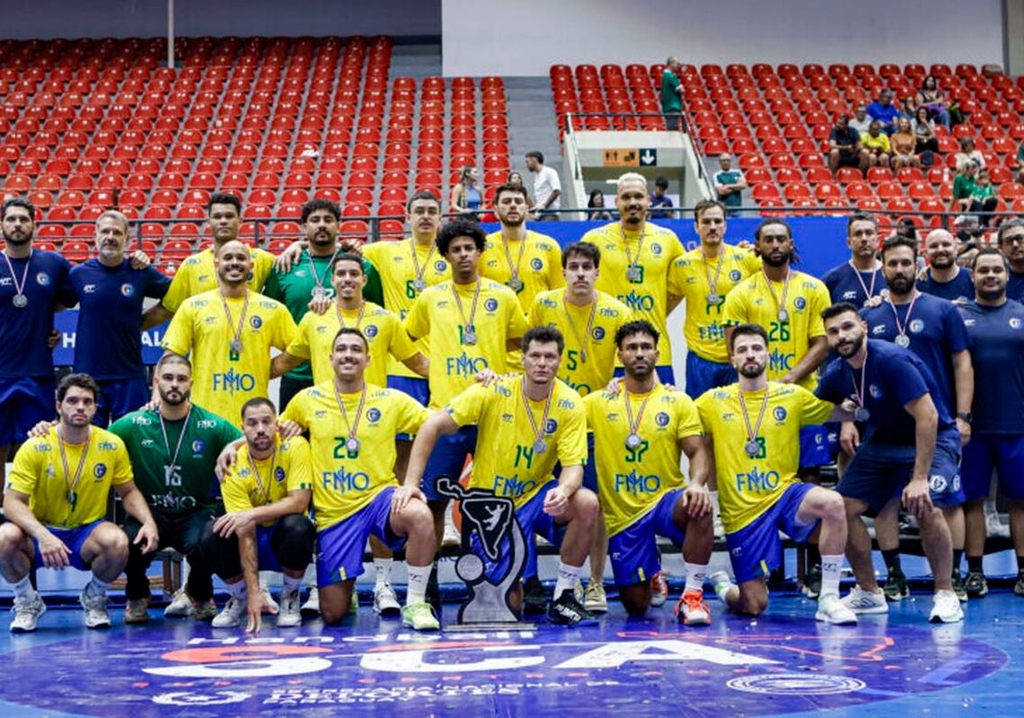 Vice no Sul-Centro Americano, Brasil sela vaga no Mundial de handebol