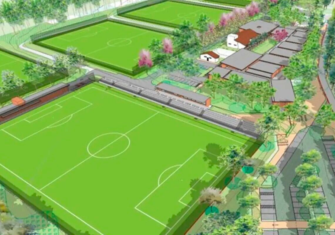 Obras do Centro de Treinamento do Futebol Feminino começam na segunda