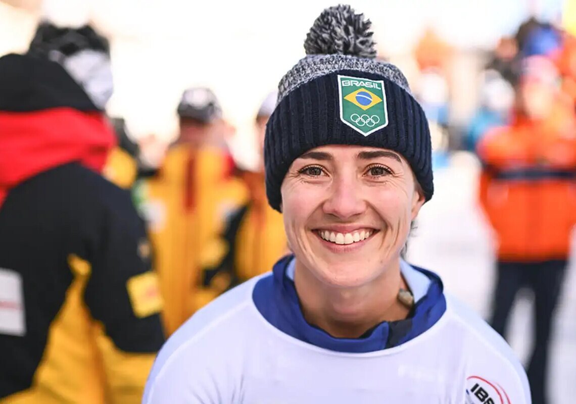 Skeleton: Nicole Silveira é bronze em etapa da Copa do Mundo na Suíça