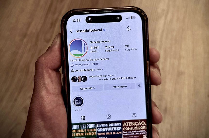 Redes sociais do Senado tiveram mais de 300 milhões de visualizações em 2025 — Senado Notícias