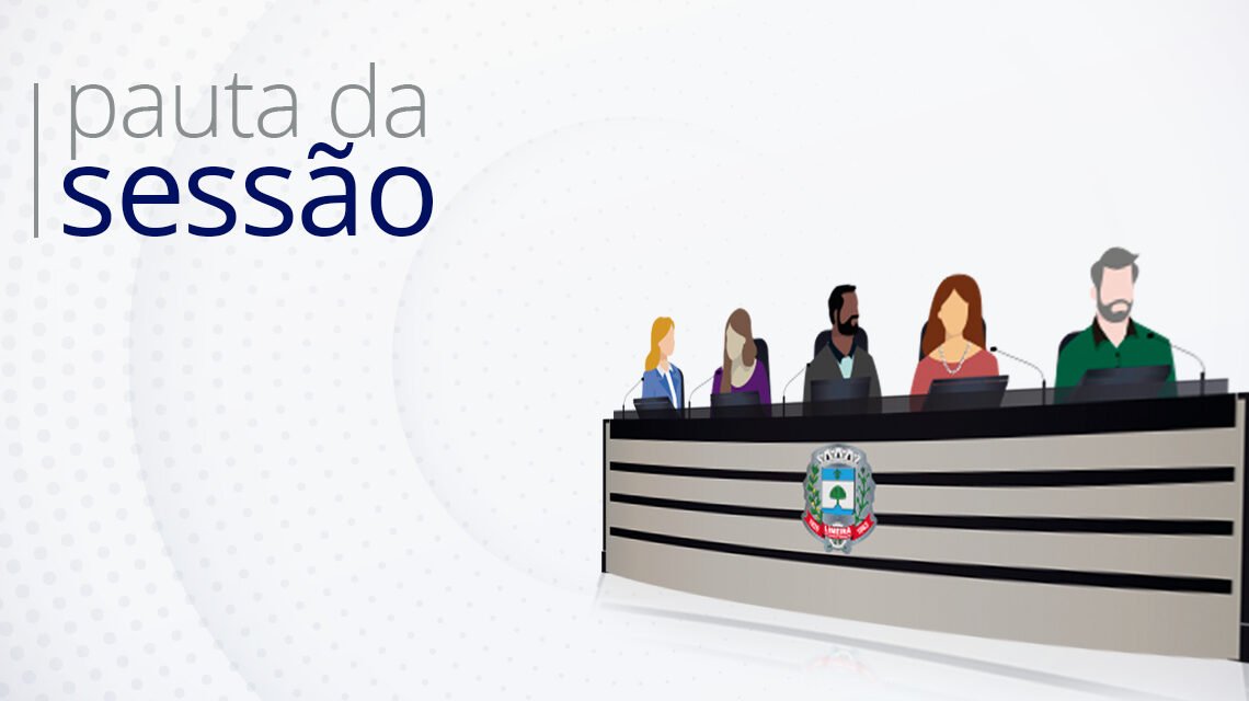 Ordem do Dia tem cinco projetos pautados para votação